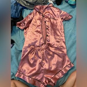 Silk pj set